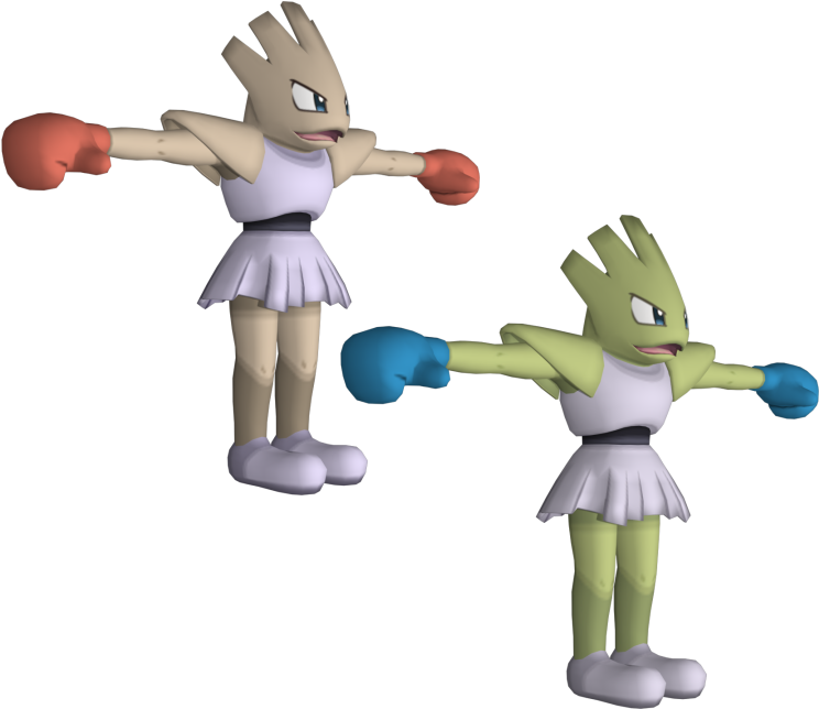 Download Zip Archive - Hitmonchan (750x650), Png Download