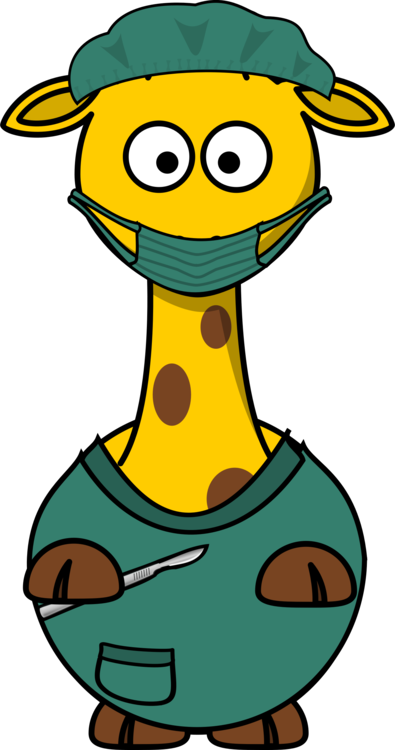 Baby Giraffes Leopard Cartoon Drawing - Cartoon Giraffe (395x750), Png Download