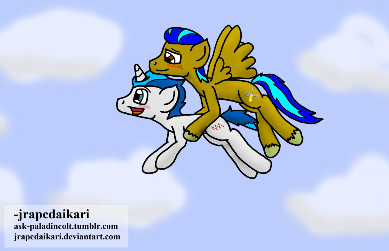Jrapcdaikari, Carrying, Cute, Flying, Gay, Male, Oc, - Cartoon (1280x829), Png Download