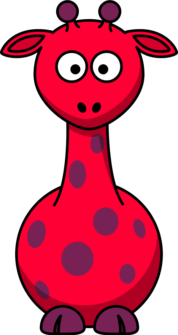 Vector Clip Art - Cartoon Animals Clipart (600x1125), Png Download