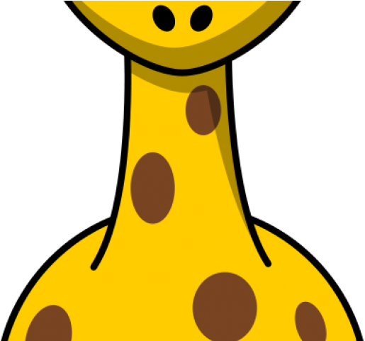 Cartoon Giraffe Clipart - Giraffe Clip Art Animals (640x480), Png Download