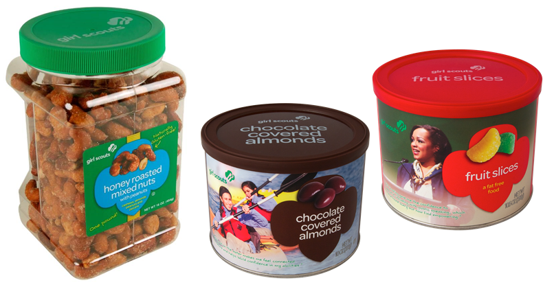 Fos Image - Girl Scout Nuts And Candy 2018 (816x434), Png Download