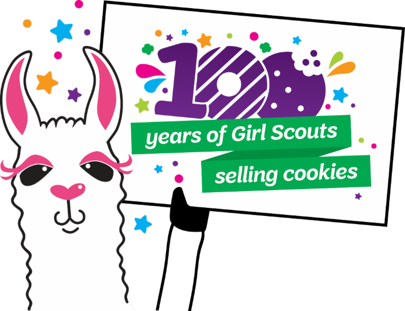 The Girl Scout Cookie Car Contest Will Help "drive" (800x615), Png Download