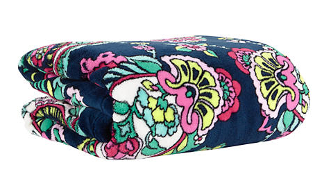 Vera Bradley Throw Blanket In Petal Paisley (476x476), Png Download