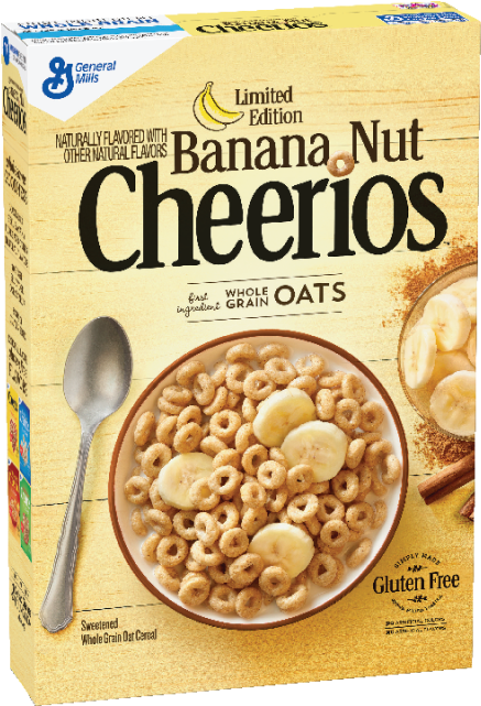 Image - Cheerios - Banana Nut Cheerios (640x640), Png Download
