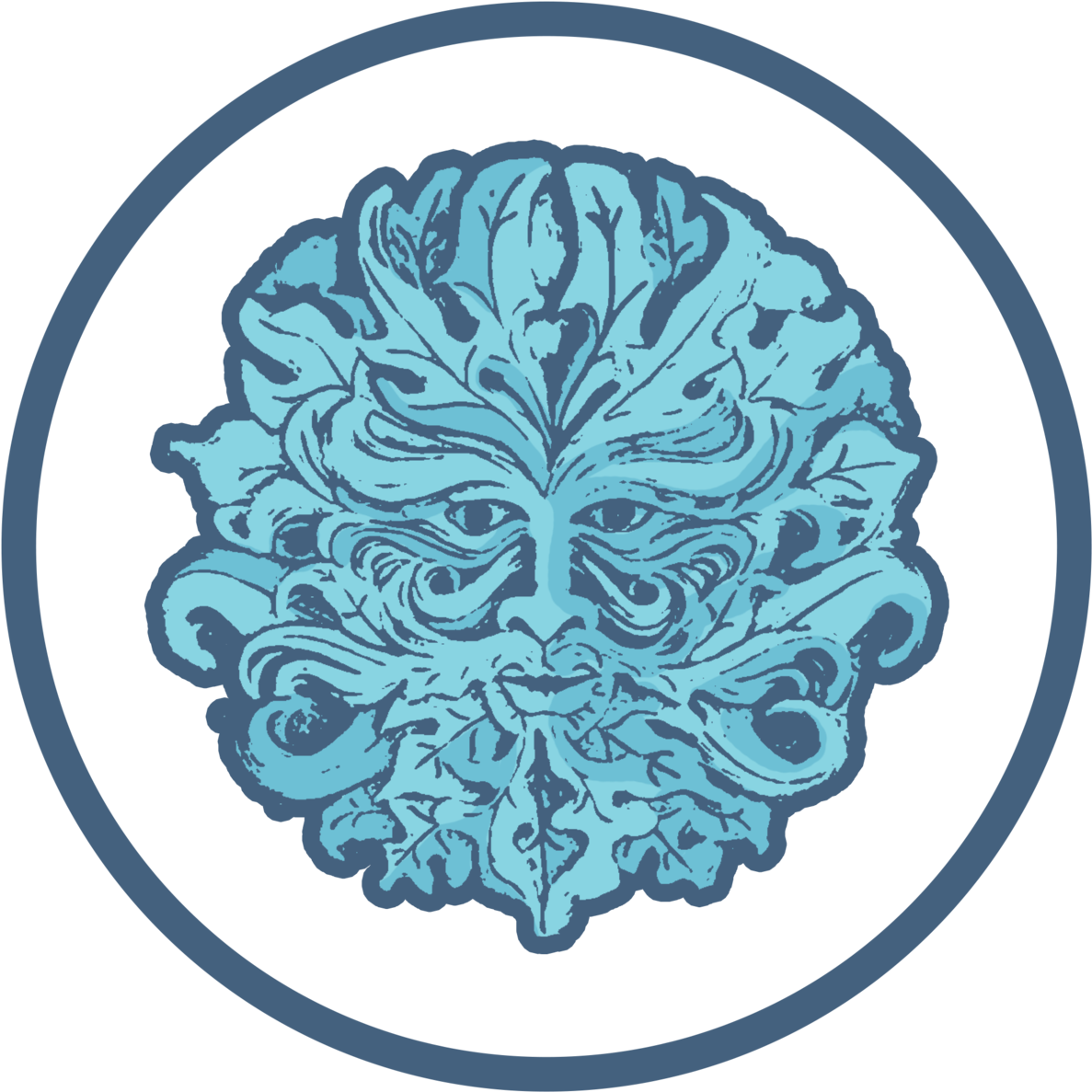 Green Man Celtic Symbol - Green Man (480x480), Png Download