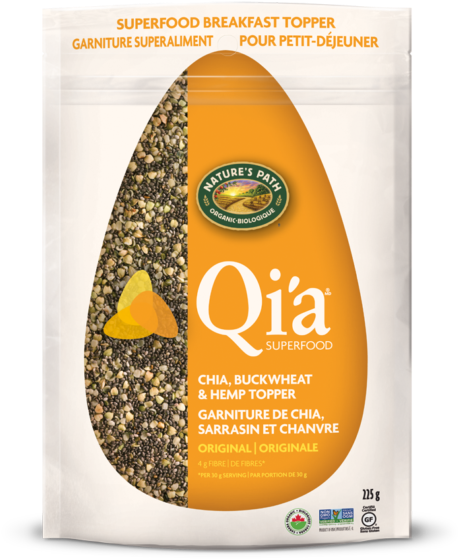 Qia Original Chia Buckwheat Hemp Cereal Ca - Chia Buckwheat Hemp Cereal (475x633), Png Download