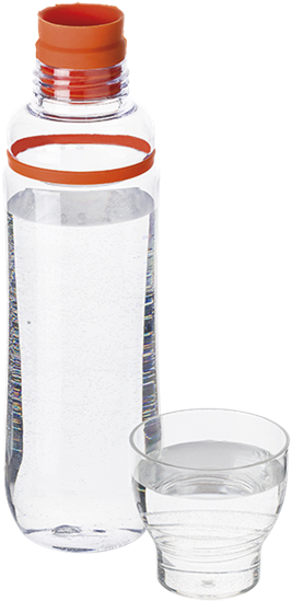 750ml Water Bottle With Cup, Bw7288 - Water Bottle (600x600), Png Download