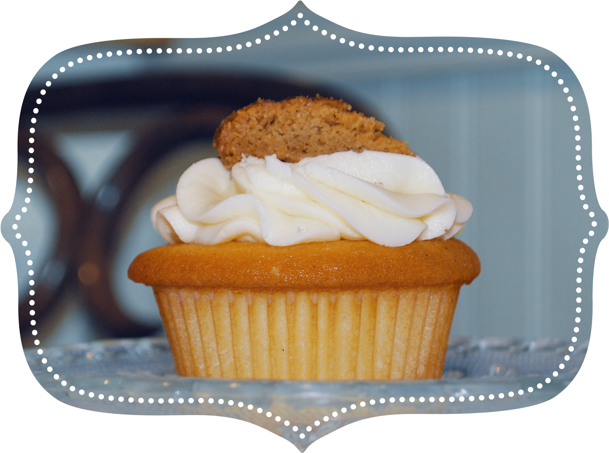 Brown Sugar Cookie - Cupcake (2000x1500), Png Download