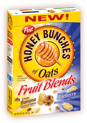 I Had To Laugh When He Told Me That He Had Just Finished - Honey Bunches Of Oats Fruit Blends Banana (324x419), Png Download