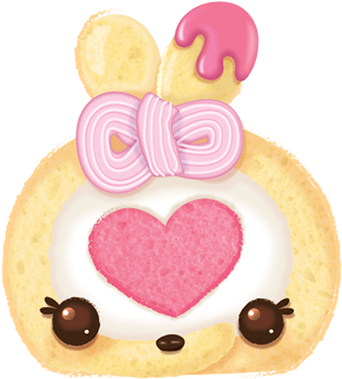 Cookie Cake Roll - Num Noms Jelly Rolls (445x430), Png Download