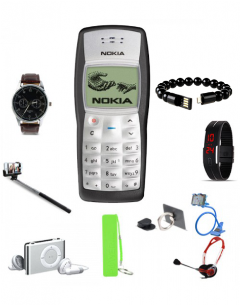 Top-ten 10 In 1 Bundle Offer, Nokia 1100, Yazole Fashion - Cheap And Best Mobile Phones (600x600), Png Download