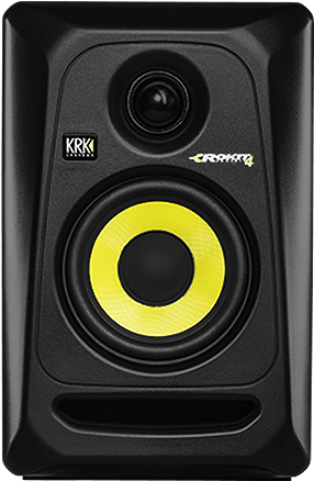 Rokit 4 G3 Front - Krk Rokit 4 G3 2-way Monitor Speaker - Black (380x498), Png Download