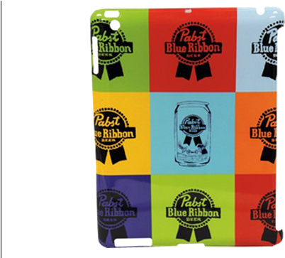 Pabst Blue Ribbon Warhol Ipad Case - Ibankr Ipad Pro 9.7 Full Color Case #ippro97-1 (518x362), Png Download