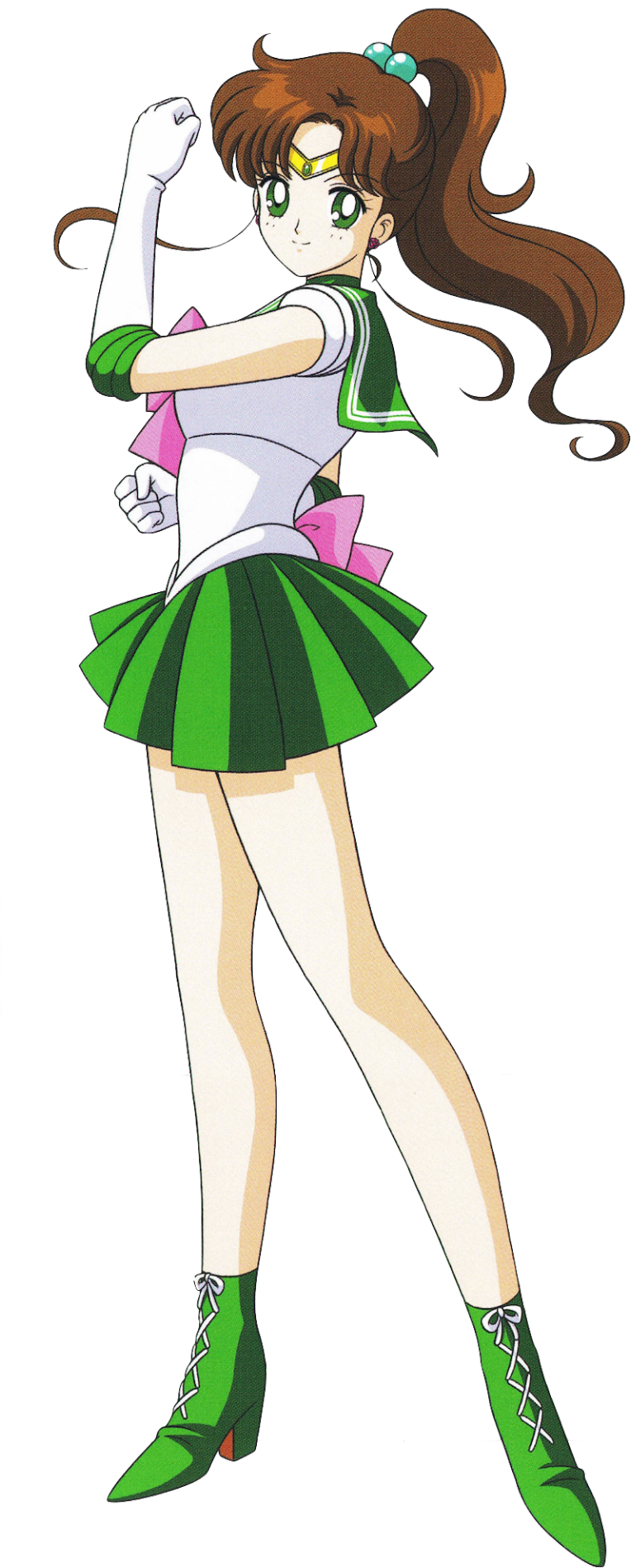 Sailor Jupiter-0 - Sailor Jupiter Marco Albiero (809x1920), Png Download
