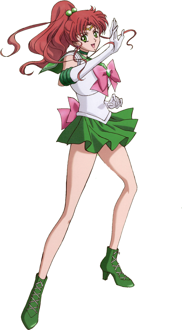 Makoto Kino "sailor Jupiter" - Sailor Moon Crystal Sailor Jupiter Png (931x1400), Png Download