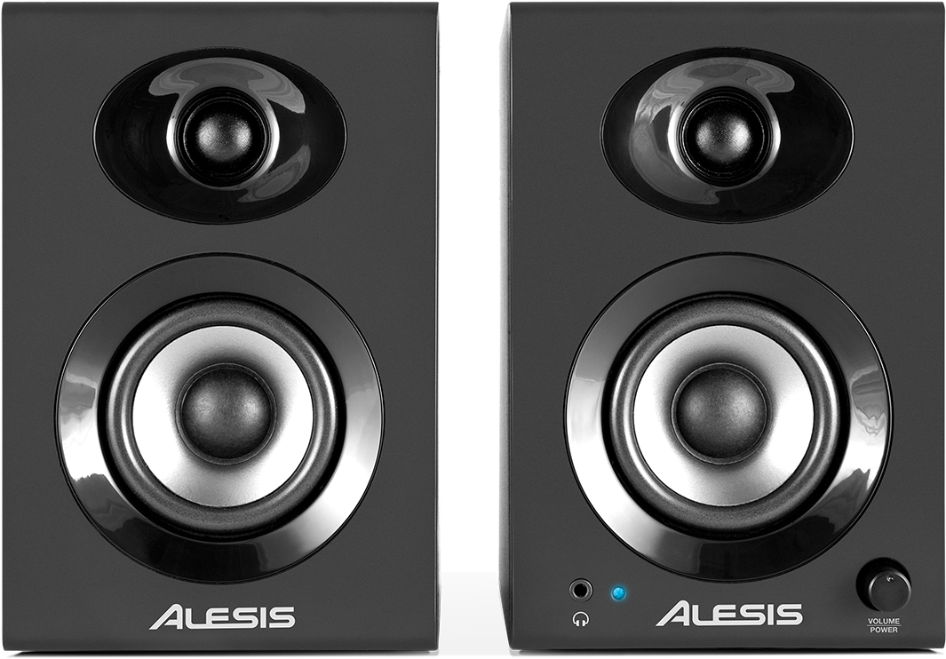 Alesis Elevate 3 Powered Desktop Studio Speakers (pair) (1200x750), Png Download