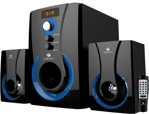 Multimedia Speaker Png Clipart - Zebronics 2.1 Multimedia Speaker (502x502), Png Download