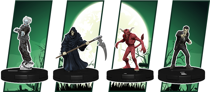 Details - Heroclix: Undead Gravity Feed Booster Pack (698x300), Png Download