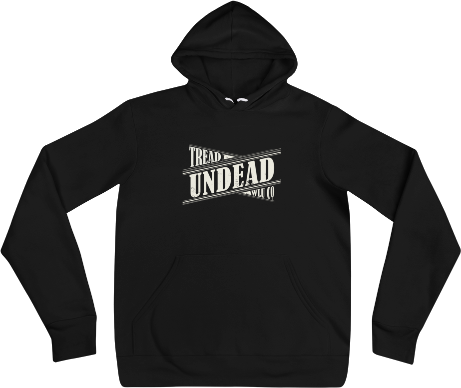 Tread Undead™ Hoodie - Black Fge Hoodie (1000x1000), Png Download