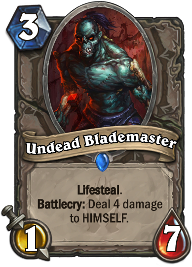 Just Like How Whispers Of The Old Gods Had Corrupted - Hearthstone Ghost Of Karazhan (400x543), Png Download