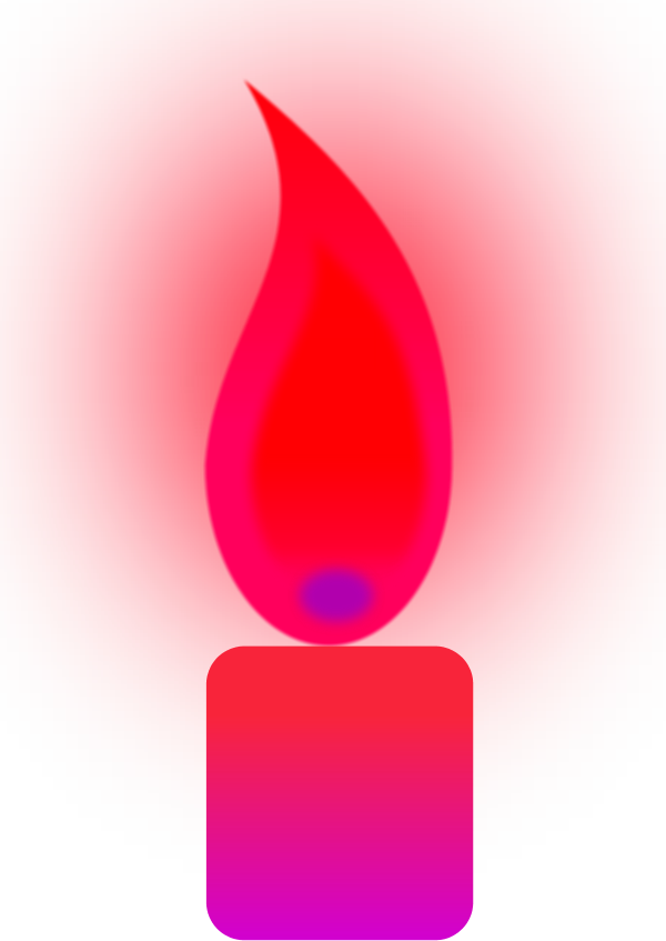 Vector Clip Art - Flame (600x847), Png Download