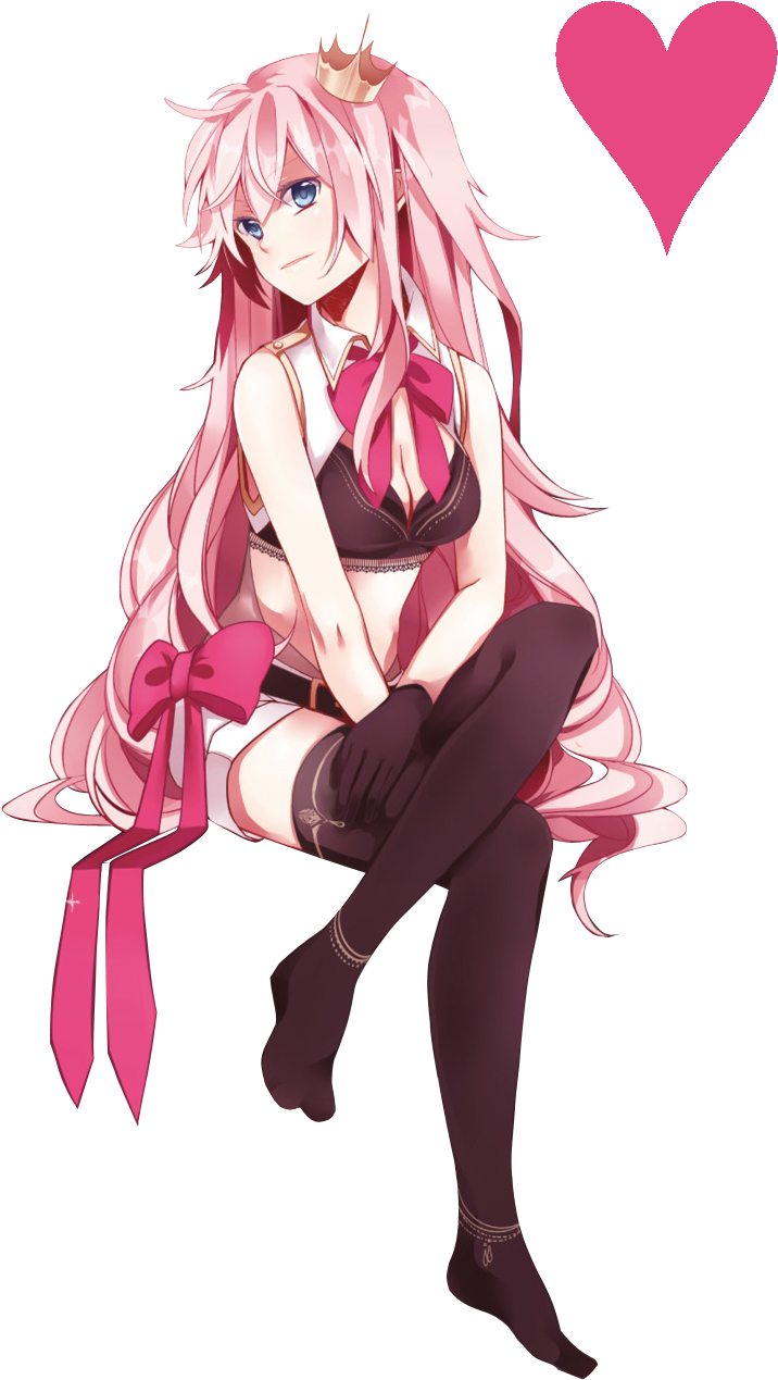 About - Luka Megurine Render (850x1335), Png Download