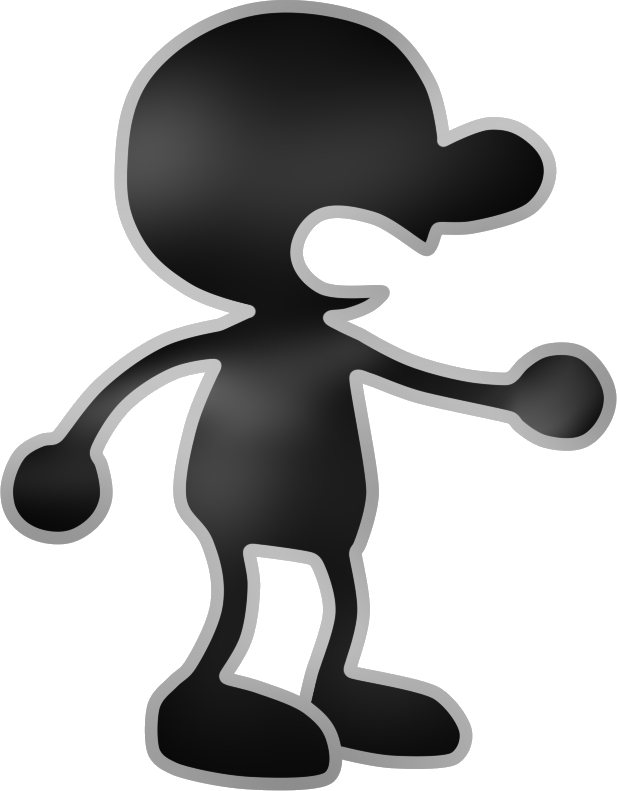 Mr Game N Watch (617x791), Png Download