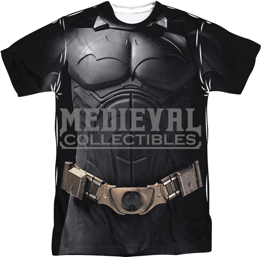 Item - "batman Begins Costume T-shirt" (850x850), Png Download
