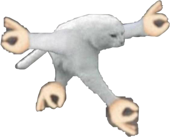 Tpose Sticker - Meme (559x452), Png Download