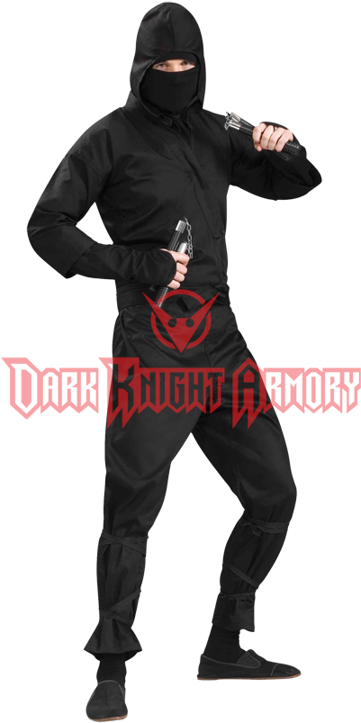 Dark Knight Armoury - Adult Deluxe Ninja Costume (850x850), Png Download