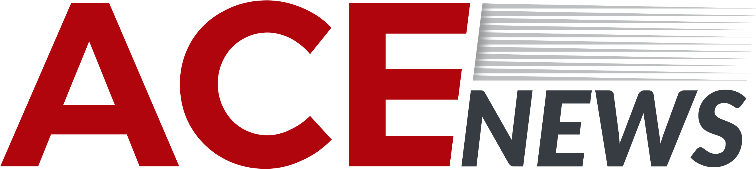 Ace News Ace News - Black Communications (2737x669), Png Download