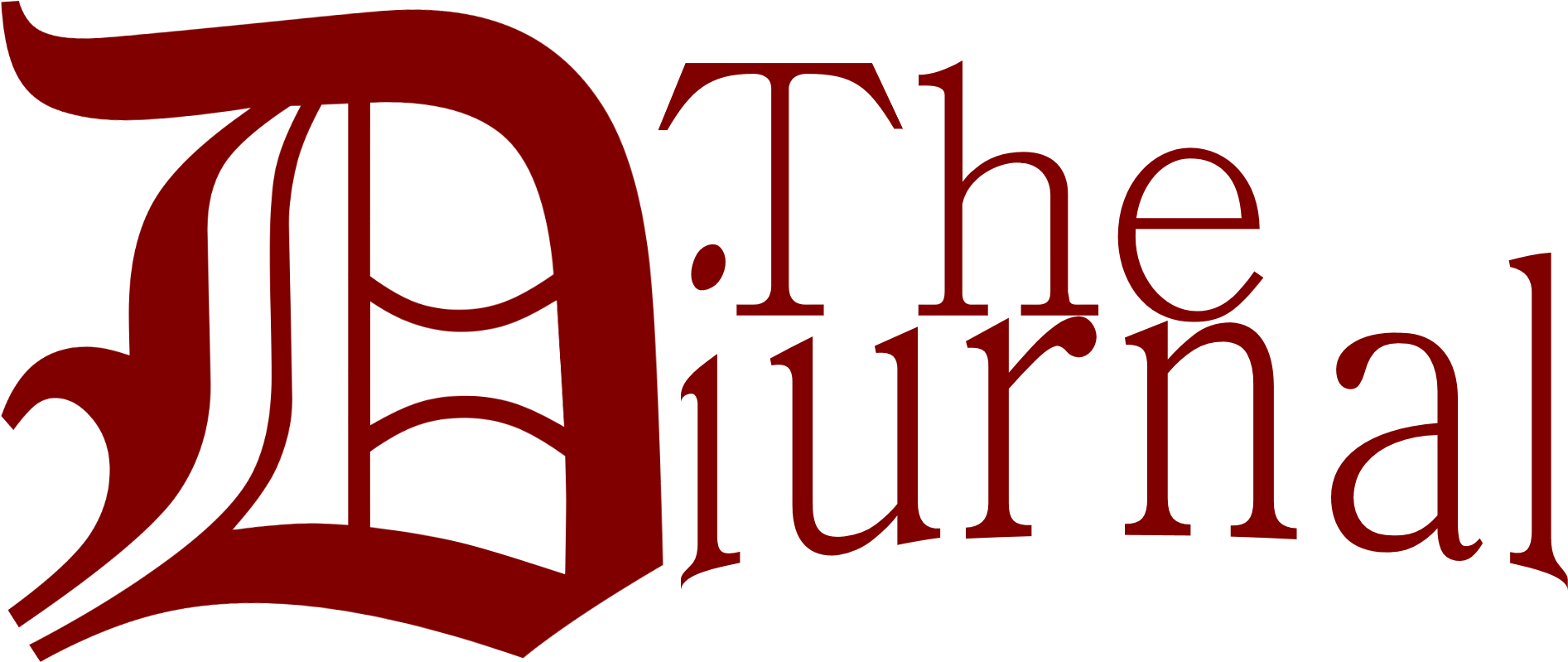 The Diurnal - Old English Font D (1976x1353), Png Download