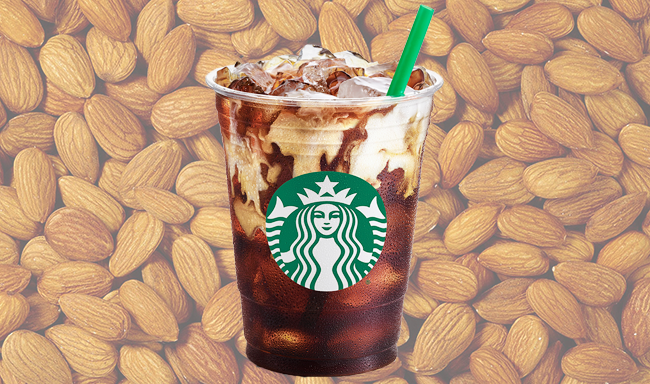 Starbucks Announces It Will Finally Carry Almond Milk - Starbucks New Logo 2011 (650x384), Png Download