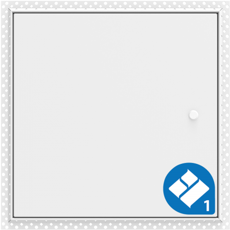 Profab 1000 Fire Rated Beaded Frame Metal Door Access - Circle (500x500), Png Download