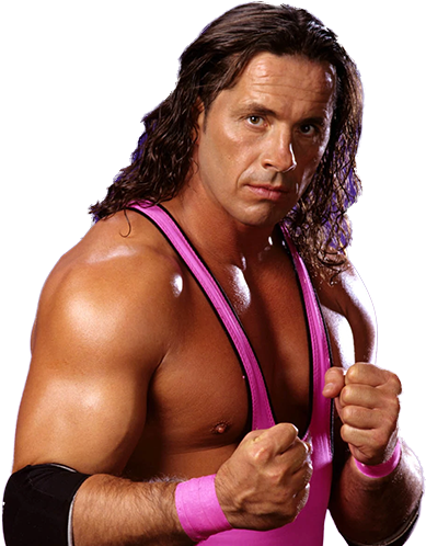 Bret Hitman Hart (428x508), Png Download