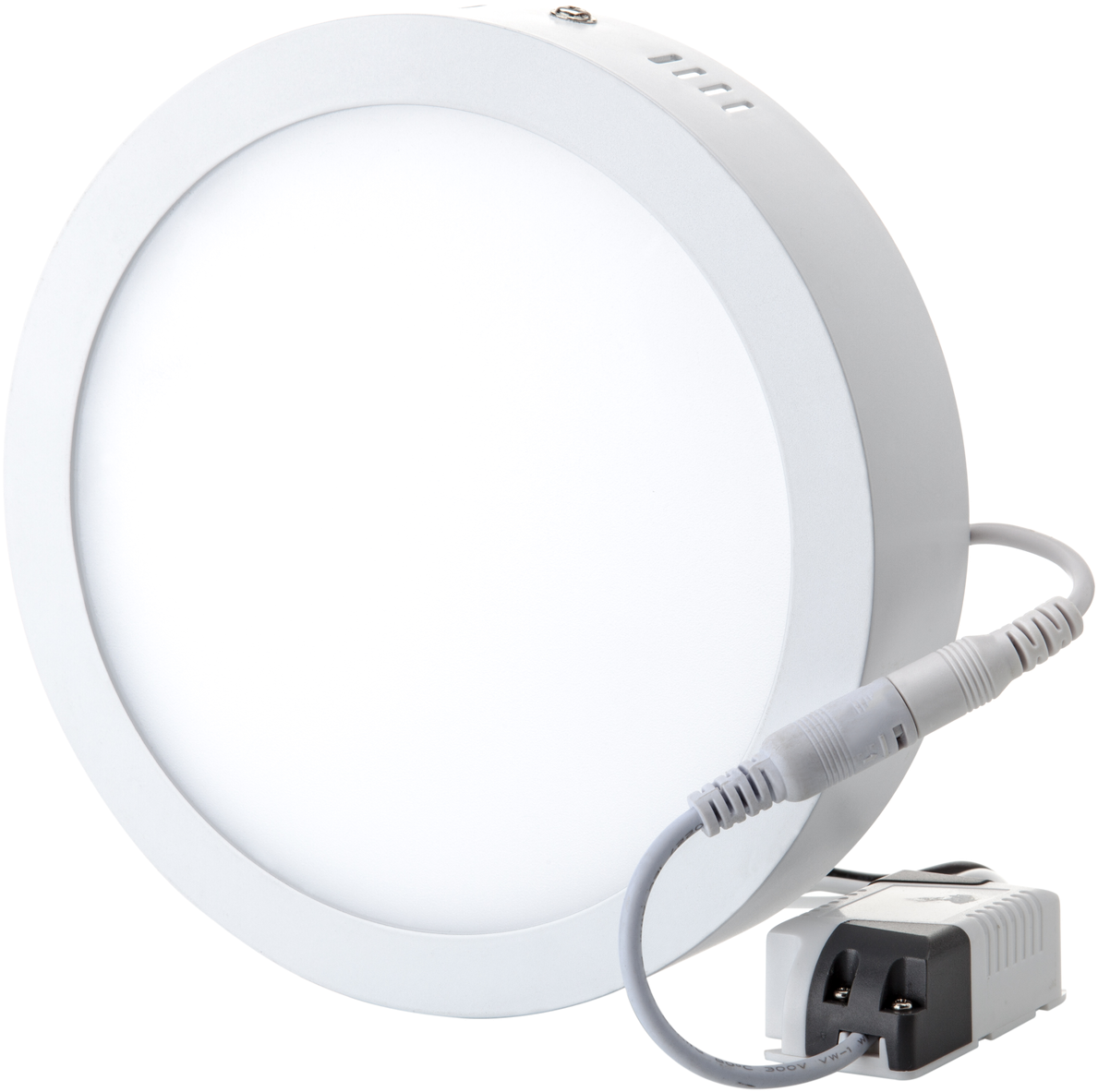 7 Inch Led Flush Mount Ceiling Light, Round, 15w , - Led Surface Panel Light (1255x1280), Png Download