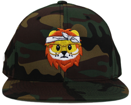 Lion Camo Snapback - Baseball Cap (600x446), Png Download