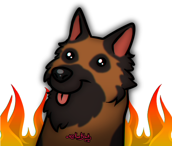 #fallout4 #fallout #illustration #sketch #fanart #dog - Illustration (566x542), Png Download