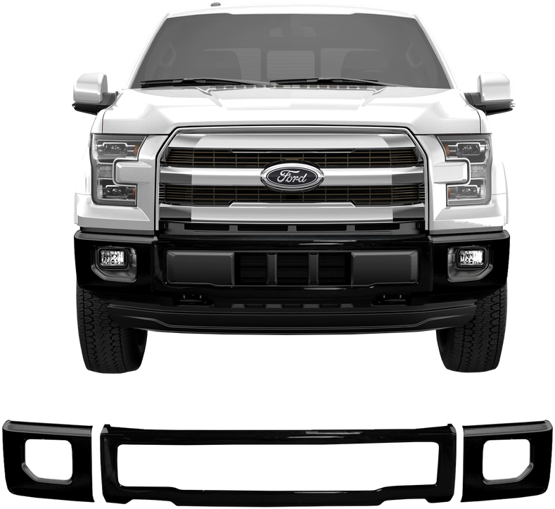 2017 F150 Front Bumper Cover (800x800), Png Download