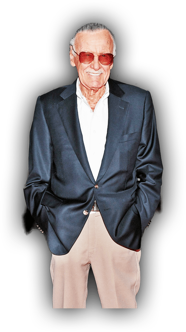 Stan Lee (758x1348), Png Download
