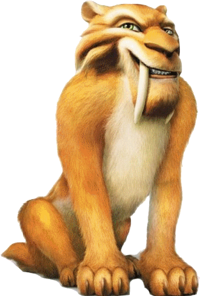 Diego - Tigre Dans L Age De Glace (600x600), Png Download