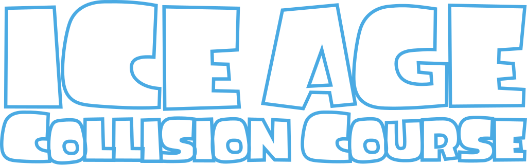 Ice Age Collision Course At Movies - Ice Age Collision Course Logo (1024x321), Png Download