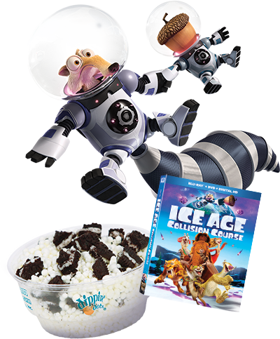Ice Age - Ice Age: Collision Course (2pc) - Blu-ray (400x483), Png Download