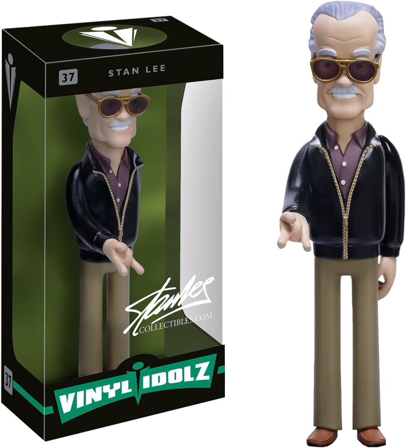 Stan - Stan Lee Vinyl Idolz (813x889), Png Download
