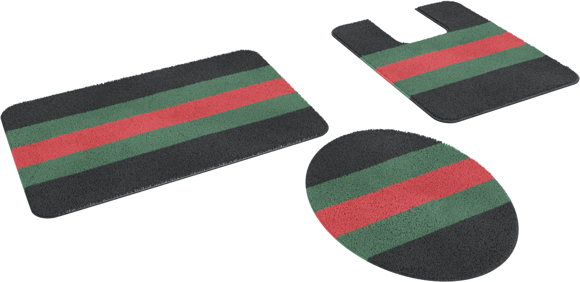 Gucci Bath Mat Set - Bath Mats & Rugs (2048x2048), Png Download