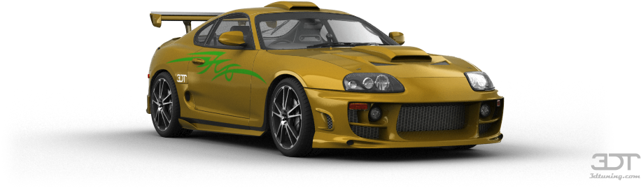 Toyota Supra Coupe 1998 Tuning - Coupé (1004x373), Png Download