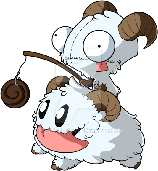 Poro Transparent Background - Poro Transparent (600x600), Png Download