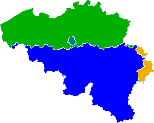 They Also Talk German - Languages Of Belgium (501x399), Png Download