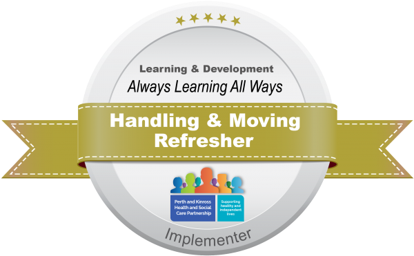 Handling & Moving Refresher Implementer - Mozilla Open Badges (600x600), Png Download